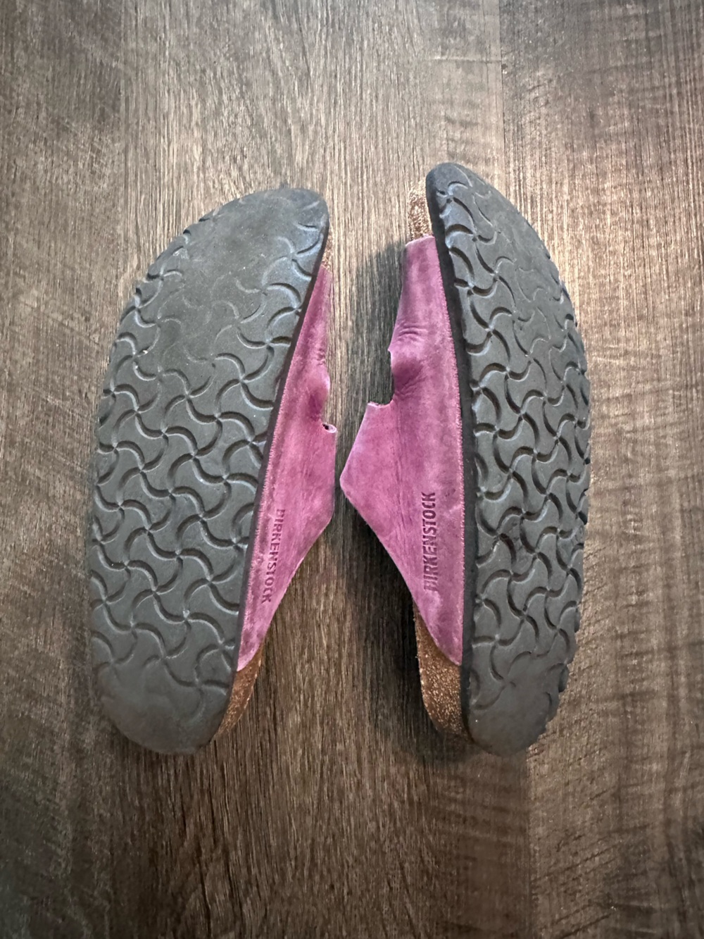 Birkenstock Lavender Pink Slide Sandals Size 38 - Picture 5 of 6